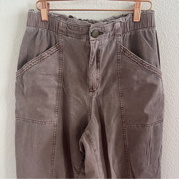 Old Navy HR Soft Utility "Paper Bag" Waist Elastic Waist Utility Pants Small - Picture 2 of 9